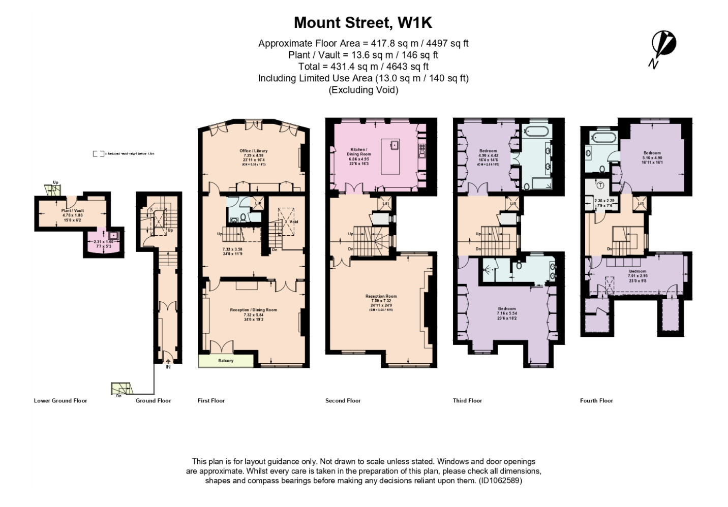 Elegantly remodelled luxury residence on the prestigious Mount Street of Mayfair